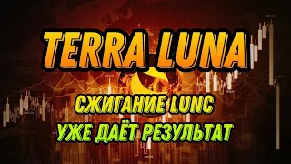 TERRA LUNA CLASSIC СЖИГАНИЕ LUNC УЖЕ ДАЁТ РЕЗУЛЬТАТ