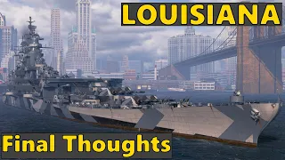 Louisiana - Review - T10 American Tech Tree Battleship | World of Warships