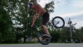 Gabe Kadmiri : Flatland BMX! Front wheel X Wheelchair