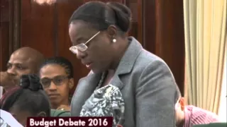 Budget Debate 2016  Hon  Nicolette Henry