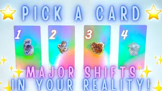 What REALITY SHIFT 💫⭐️ Is Happening in Your Life!? 🪐 Pick a Card Tarot Reading ✨