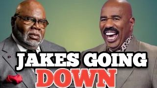 "TD JAKES AND POTTER'S HOUSE ARE GOING DOWN THE DRAINS, STEVE HARVEY EXPOSES"