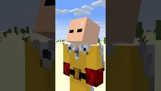 Help Herobrine Complete Heist Ft-Notch, Entity ,Noob and saitama#minecraft #shorts