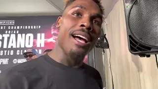 Errol Spence what he told jermell Charlo during the fight
