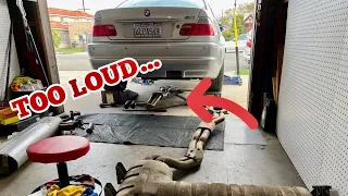 Full Borla Exhaust installed on my 03 E46 M3! (Best sounding E46 Exhaust)