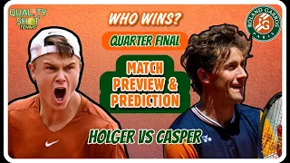 🎾Ruud vs Rune Preview & Prediction | Roland Garros 2023 | French Open 2023 Quarter Final