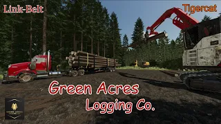 FS22 Forestry! #Linkbelt loading!