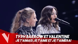 Francis Cabrel – 'Je t'aimais, je t'aime et je t'aimerai' ● Typh + Valentine | The Voice Belgique