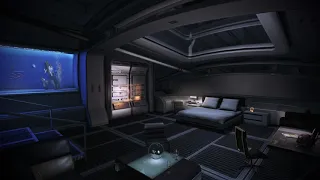 1 Hour Normandy SR2 Ambiente: Captain's Cabin [Mass Effect 2: Legendary Edition - 4K]