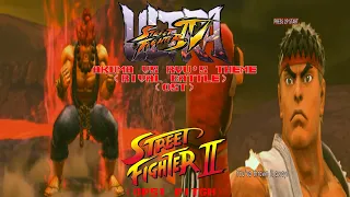 Ultra Street Fighter IV OST - Akuma vs Ryu's Theme (Rival Battle) (SF2 / CPS1 Pitch)