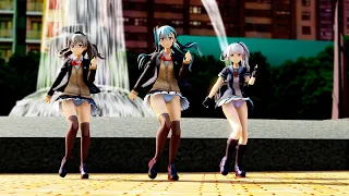 MMD "Kinyou-bi no O-hayou" (Good morning on friday. Suzuya, Kumano, and Yura from KanColle. cover)