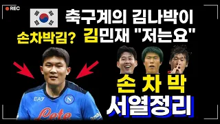 월클 손흥민vs차범근vs박지성 드디어 손차박 논쟁종결 그리고 김민재 !