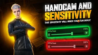 This Sensitivity Guide Will Make You A TDM Beast 🔥 | Handcam | Best Sensitivity😍