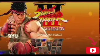 Street Fighter V// Street Fighter III DI Select RMX// Prod. @Okugawajr.