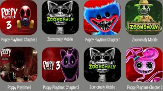 Poppy Playtime 4,Poppy Playtime Chapter 3,Poppy Playtime 2 Mobile,Zoonomaly Mobile Full Gameplay