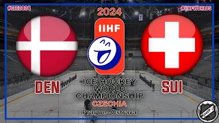 DÄNEMARK - SCHWEIZ 🏆 Hauptrunde ★ 2024 IIHF Ice Hockey World Championship
