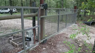 Must do this when installing Driveway Sliding Gate Remote Rolling Cantilever Gate