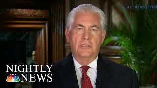 Rex Tillerson: Russia Must Consider 'Continued Support For The Assad Regime’ | NBC Nightly News