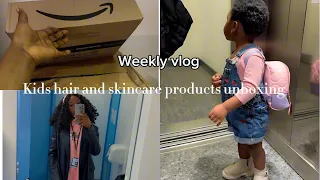 Weekly Vlog: Unboxing hair and skin care products | Finally got influenced | Cooking and cleaning