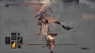 DS3- How to beat Nameless king with Yhorm`s machete ( Solo) Not perfect but close enough :)