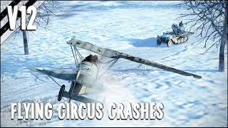 Airplane Crashes, Takedowns & Fails! V12 | Flying Circus Crash Compilation