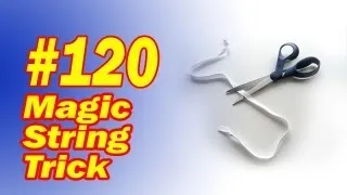 Magic String Trick - Easy Cut And Restored Rope Trick