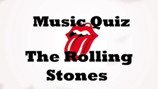 Music Quiz - The Rolling Stones