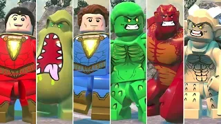 All Shazam Movie DLC Characters in LEGO DC Super-Villains