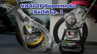 YZ450F Supermoto Build: The Tear Down! Ep. 1