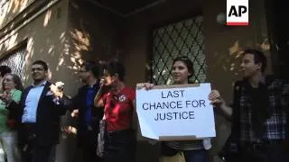 Rally in front of last known home of war crimes suspect Csatary