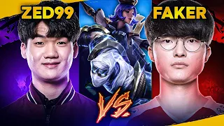 Faker vs dünyanın en iyi Zed oyuncusu karşı karşıya