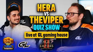 Hera vs TheViper, an AoE 2 Quiz Show | Kings & Plebeians x GL
