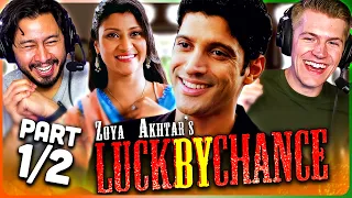 Zoya Akhtar LUCK BY CHANCE Movie Reaction Part 1/2! | Farhan Akhtar | Konkona Sen Sharma | Hrithik