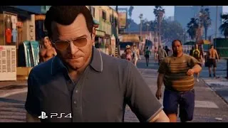 Grand Theft Auto V - PS3 to PS4 Comparison Trailer