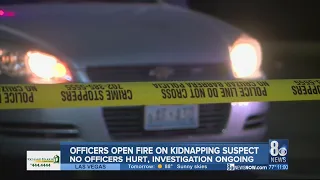 Henderson PD: Attempted kidnapping, police chase led up to officer-involved shooting; no officers in