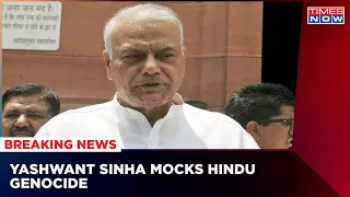 Yashwant Sinha Mocks Hindu Genocide, Tweets On 'Kashmir Files'