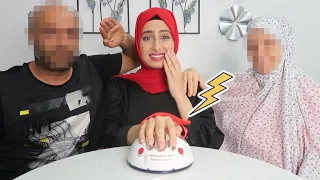 تحدي كاشف الكذب مع أهلي 😱!! | انكشفت