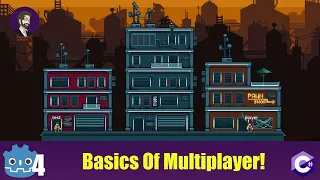 Basics of Multiplayer in Godot 4! C# Godot Basics!