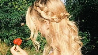 half updo - für kurzes und langes Haar | OlesjasWe