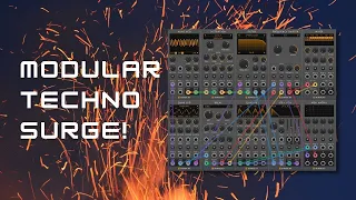 Making A Techno Track With Surge XT VCV Rack Modules Only