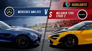 Mercedes AMG GTS vs McLaren 720s St.2 | UNLIM 500+ 2020 Highlight |