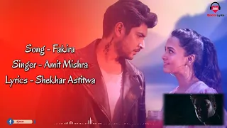 Fakira | Amit Mishra | Shivin Narang Tejasswi Prakash | Latest Hindi Songs 2021