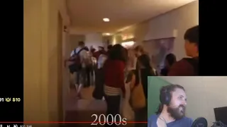 Forsen reacts to 110 Years of High School: 1900s-2010s