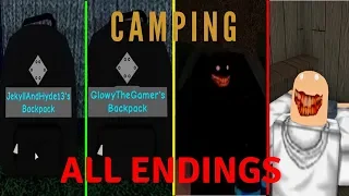 Roblox Camping All Endings