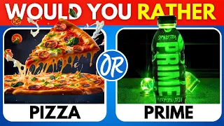 Would You Rather Food Edition and Drinks 🍕🥤