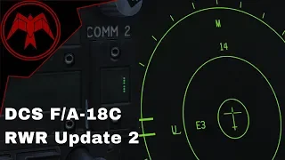 DCS F/A-18c Hornet RWR Update 2