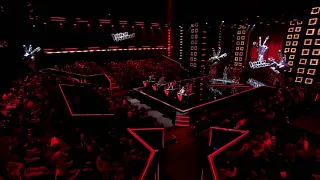 The Voice of Poland - Piotr Tlustochowicz sings 'All of Me' by John Legend Przestuchania w ciemno