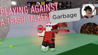 TOXIC PLAYER AGAINST ME IN ARSENAL! | ROBLOX