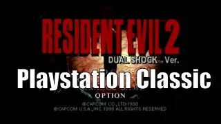Resident Evil 2 on Playstation Classic
