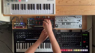 Melodic Jam 049 Ft Minilogue XD, TR8-S & JU-06A